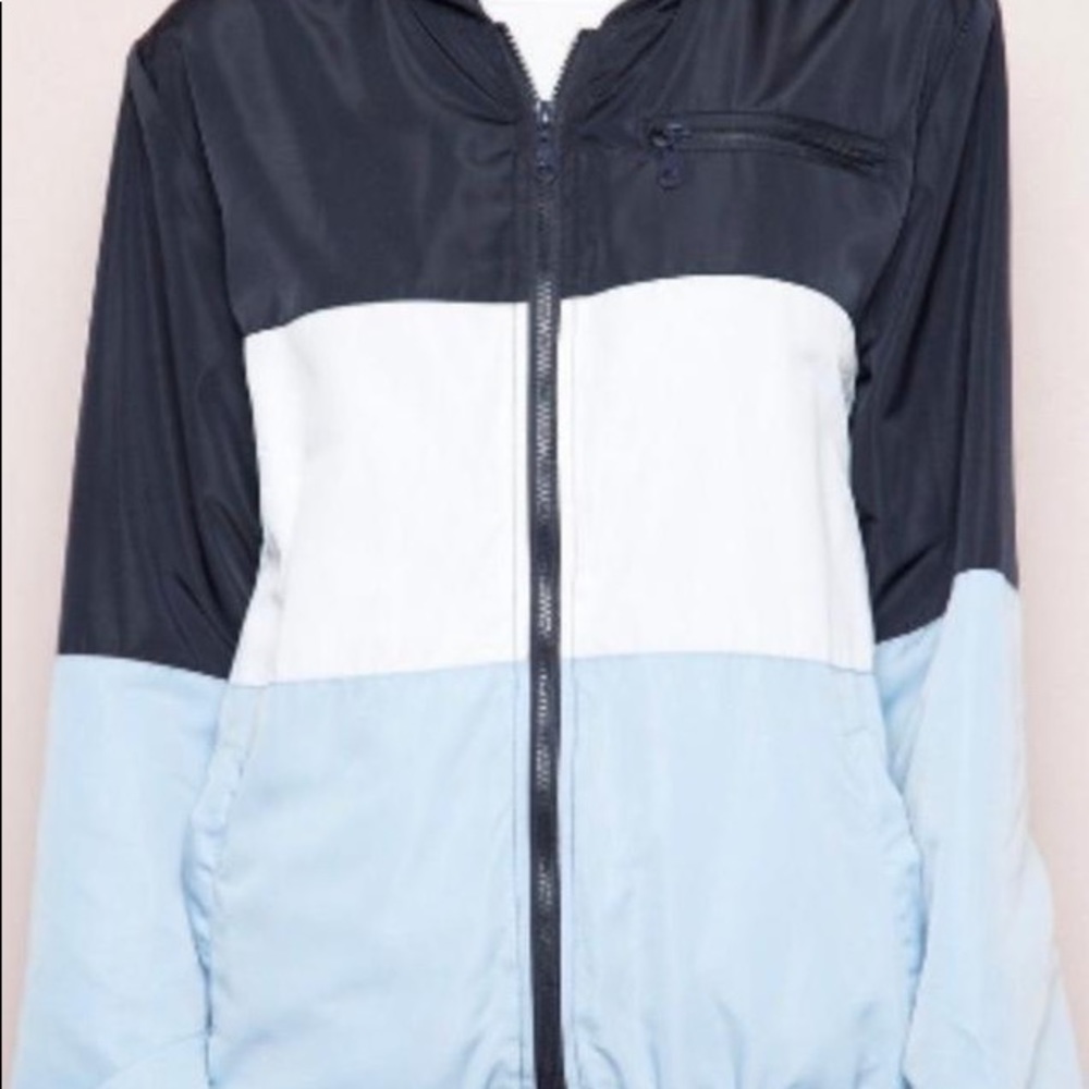 Pacsun Blue Windbreaker Jacket - Picture 5 of 5